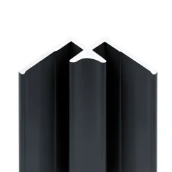 Schulte Profilé d'angle intérieur pour panneaux muraux DécoDesign, anthracite* Panneau Mural De Salle De Bains