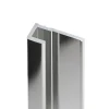 Schulte Profilé de fintion pour panneaux muraux DécoDesign, aspect chromé