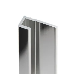 Schulte Profilé de fintion pour panneaux muraux DécoDesign, aspect chromé