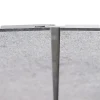 Schulte Profilé de jonction invisible H.255 x 3,3 cm, aluminium, argent, Deco Design vendu par 2* Panneau Mural De Salle De Bains