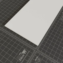 Tecnoprofils Profil Plat PVC 100 mm - Longueur 2.60 m - Lot de 5* Panneau Mural De Salle De Bains