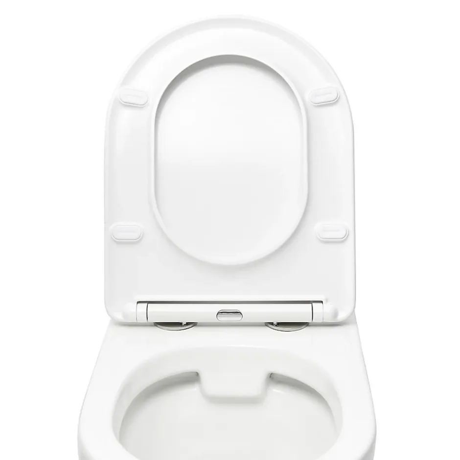 Swiss Aqua Technologies Project WC suspendu sans bride avec abatant softclose, blanc (SATWCPRO010RREXP)