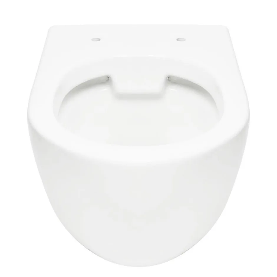 Swiss Aqua Technologies Project WC suspendu sans bride avec abatant softclose, blanc (SATWCPRO010RREXP)