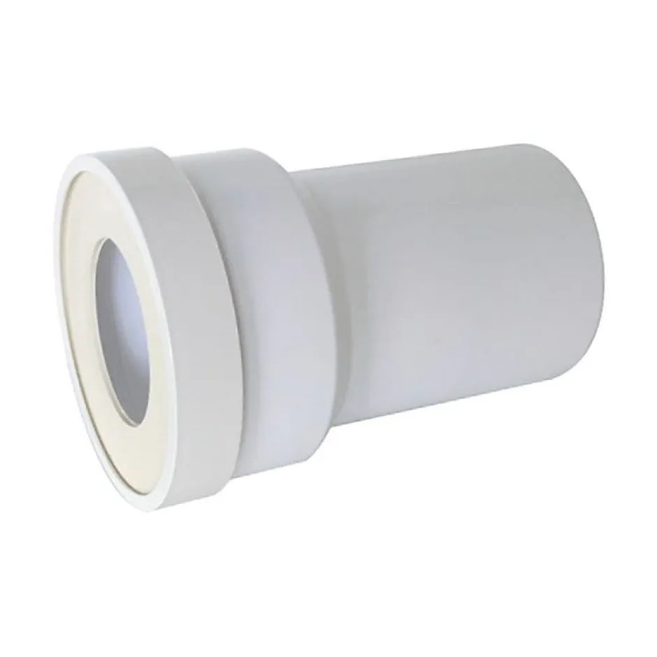 Regiplast Raccord - Pipe droite mâle - 100mm - Couleur blanche - Idéale pour installations sanitaires