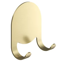 GoodHome Raclette de douche + support or Cavally* Accessoire De Douche|Accessoire De Douche