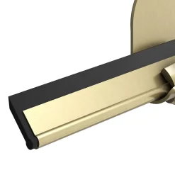 GoodHome Raclette de douche + support or Cavally* Accessoire De Douche|Accessoire De Douche
