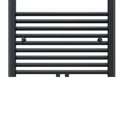 Sirhona Radiateur à eau chaude Salle de bain Sèche-serviettes 1800x400x30mm - Vertical -Gris