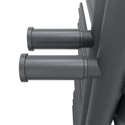 Sirhona Radiateur à eau chaude Salle de bain Sèche-serviettes 1000x400x62mm - Vertical -Gris