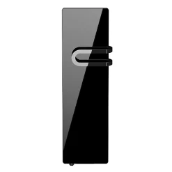 Intuis Radiateur connecté 700W + Soufferie 800W Verre massif Noir astrakan CAMPAVER BAINS Nativ - - K165125