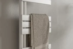 Bernstein Radiateur de salle de bain design, Sèche serviette esthétique - 120x50cm - G12 - Blanc* Sèche-Serviettes Mixte