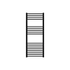 Luxebath Radiateur de salle de bain Sahara 500x1200 mm noir mat droit* Sèche-Serviettes Mixte