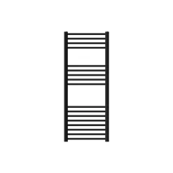 Luxebath Radiateur de salle de bain Sahara 500x1200 mm noir mat droit* Sèche-Serviettes Mixte