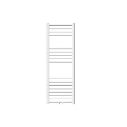 Luxebath Radiateur de Salle de Bain Design Sahara, 400 x 1200 mm, Blanc, Forme Courbé* Sèche-Serviettes Mixte