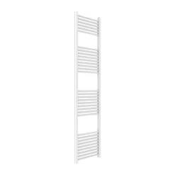 Kiamami Valentina Radiateur De Salle De Bain Sèche-Serviettes 45X180 33 Tubes En Acier Blanc* Sèche-Serviettes Eau Chaude