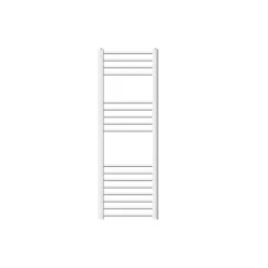 Luxebath Radiateur de Salle de Bain Design Sahara, 400x1200 mm, Blanc, Forme Courbé* Sèche-Serviettes Mixte