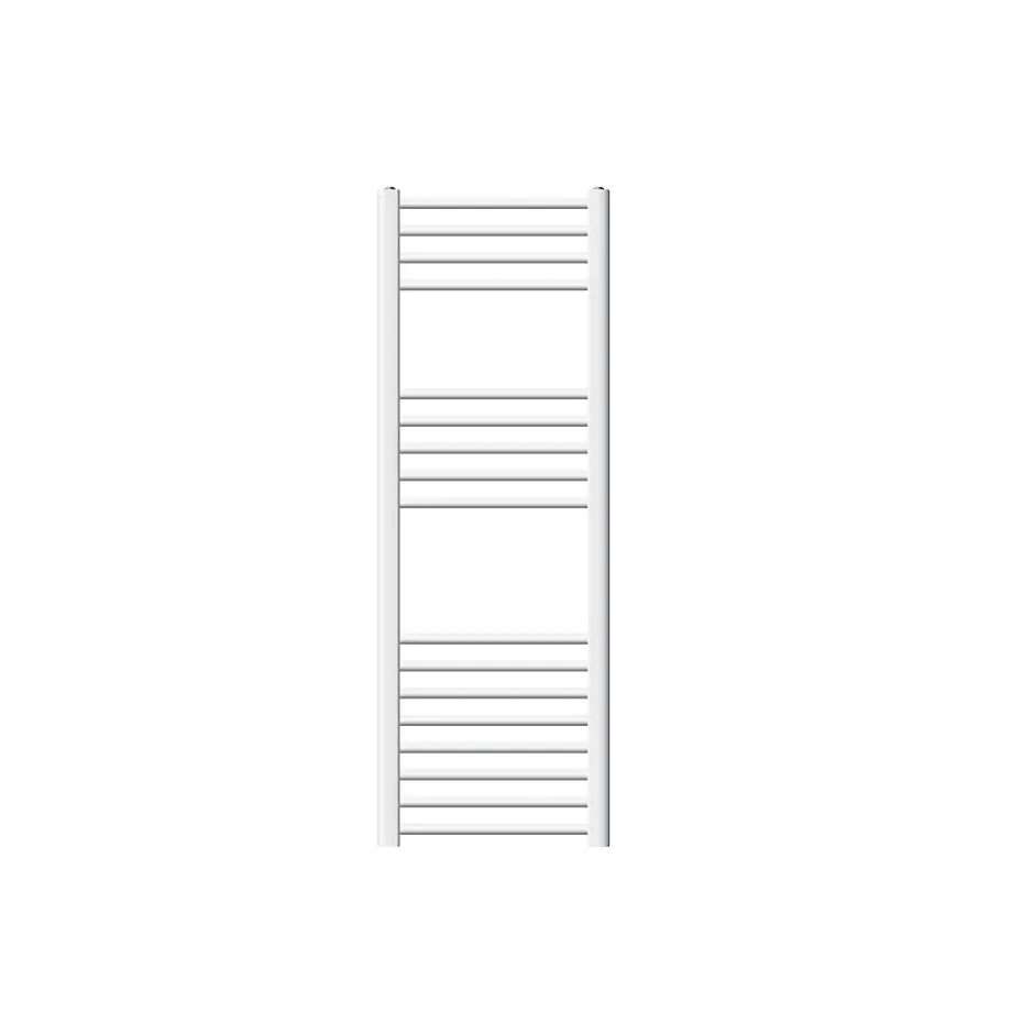 Luxebath Radiateur de Salle de Bain Design Sahara, 400x1200 mm, Blanc, Forme Courbé* Sèche-Serviettes Mixte