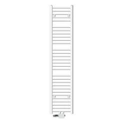 Luxebath Radiateur de Salle de Bain - 300 x 1800 mm - Blanc - Droit avec Raccordement Central