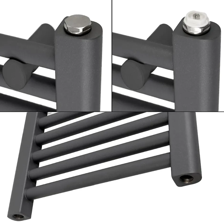 Luxebath Radiateur Electrique Sahara 400x1500mm, Anthracite