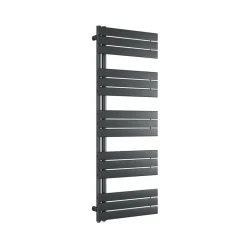 Bernstein Radiateur et sèche-serviettes design D16G gris anthracite, raccord gauche ou droite - 160x50cm, Sans kit de connexion* Sèche-Serviettes Mixte