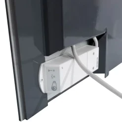 Ceanothe Radiateur électrique allure escaliers montmartre 45x120 cm Fabriqué en France