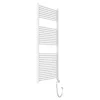 Kiamami Valentina Radiateur Électrique Avec Thermostat Réglable 60X150 En Acier Blanc