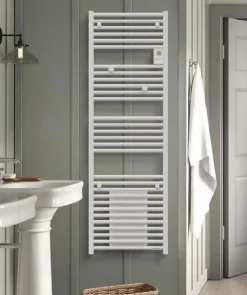 Thermor Radiateur sèche-serviette RIVA 4 sans soufflerie - RIVA 4 - Version standard- Puissance : 750 W - Dimensions : 500 x 1582x 105 m
