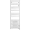 Atlantic Radiateur sèche-serviettes - Doris digital ventilo - 1500 W - Programmable - Blanc brillant