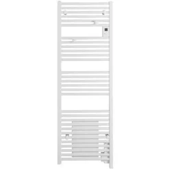 Atlantic Radiateur sèche-serviettes - Doris digital ventilo - 1500 W - Programmable - Blanc brillant