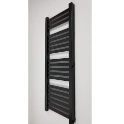 Stano Radiateur sèche-serviettes eau chaude design BERYL 115 x 44 cm noir mat* Sèche-Serviettes Eau Chaude