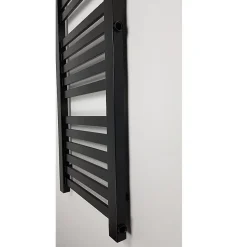 Stano Radiateur sèche-serviettes eau chaude design BERYL 115 x 44 cm noir mat* Sèche-Serviettes Eau Chaude