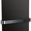 Chemin'Arte Radiateur Sèche-serviettes électrique design Noir 1200W Chemin Arte