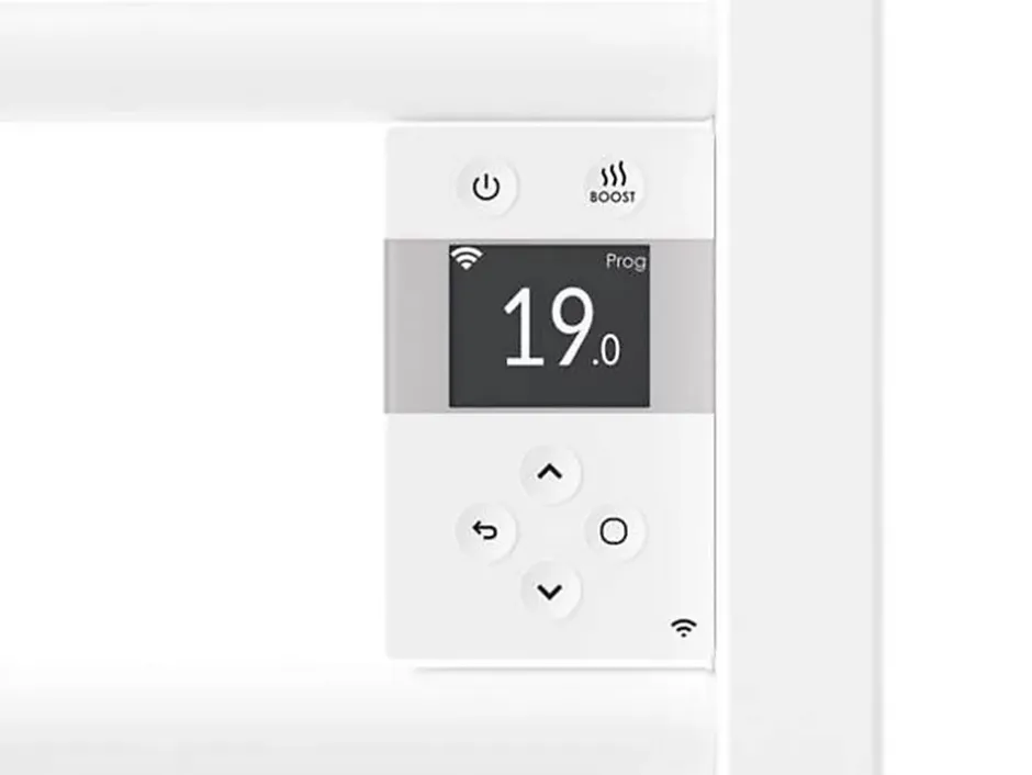 Thermor Radiateur sèche-serviettes électrique Riva 5 - Avec soufflerie - 750W+1000W - Dimensions: 1631 x 500 x 134 mm* Sèche-Serviettes Mixte