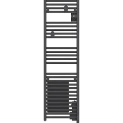 Atlantic Radiateur sèche-serviettes connecté Doris avec soufflerie étroit 1300W Anthracite - - 851287* Sèche-Serviettes Électrique|Sèche-Serviettes Soufflant