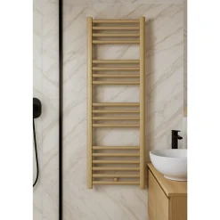 Stano Radiateur sèche-serviettes eau chaude CODA 160 x 60 cm beige mat* Sèche-Serviettes Eau Chaude