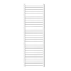 Luxebath Radiateur Sèche-Serviettes Sahara - 600 x 1800 mm - Blanc - Connexion Latéral - sans Kit de Raccordement - Forme Courbé