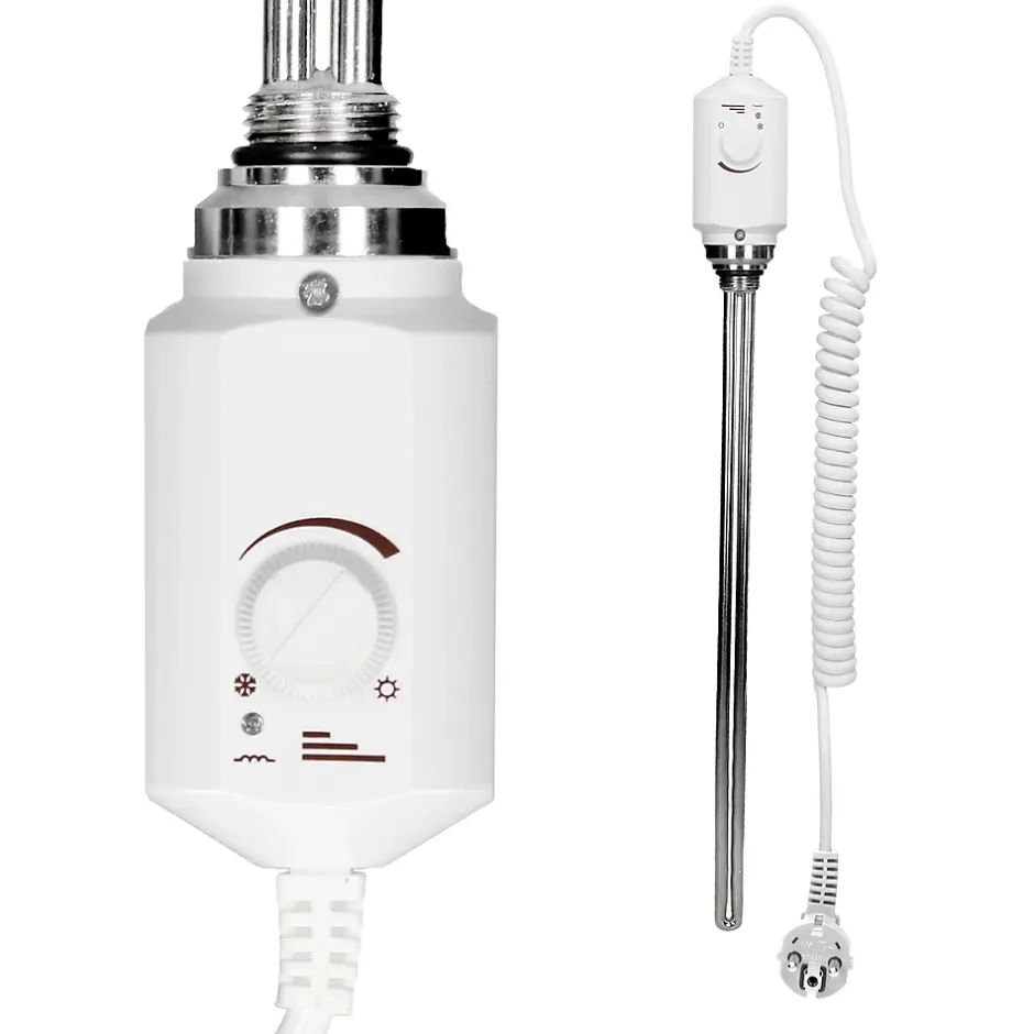 ECD Germany Radiateur sèche-serviettes Electrique avec résistance 1200W