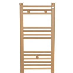 Stano Radiateur sèche-serviettes eau chaude CODA 80 x 50 cm beige mat* Sèche-Serviettes Eau Chaude