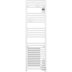 Atlantic Radiateur sèche-serviettes connecté Doris avec soufflerie étroit 1500W Blanc carat - - 851292* Sèche-Serviettes Soufflant|Sèche-Serviettes Électrique