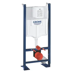 Grohe RAPID SL Pack Bâti-support + WC suspendu + Plaque chrome + Set de montage (PROJECTFUSIONTQ-1-SABO)