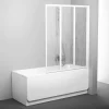 Ravak Supernova Pare-baignoire pliable, 3 parties, 140x115cm, Blanc (795S010041)* Pare-Baignoire
