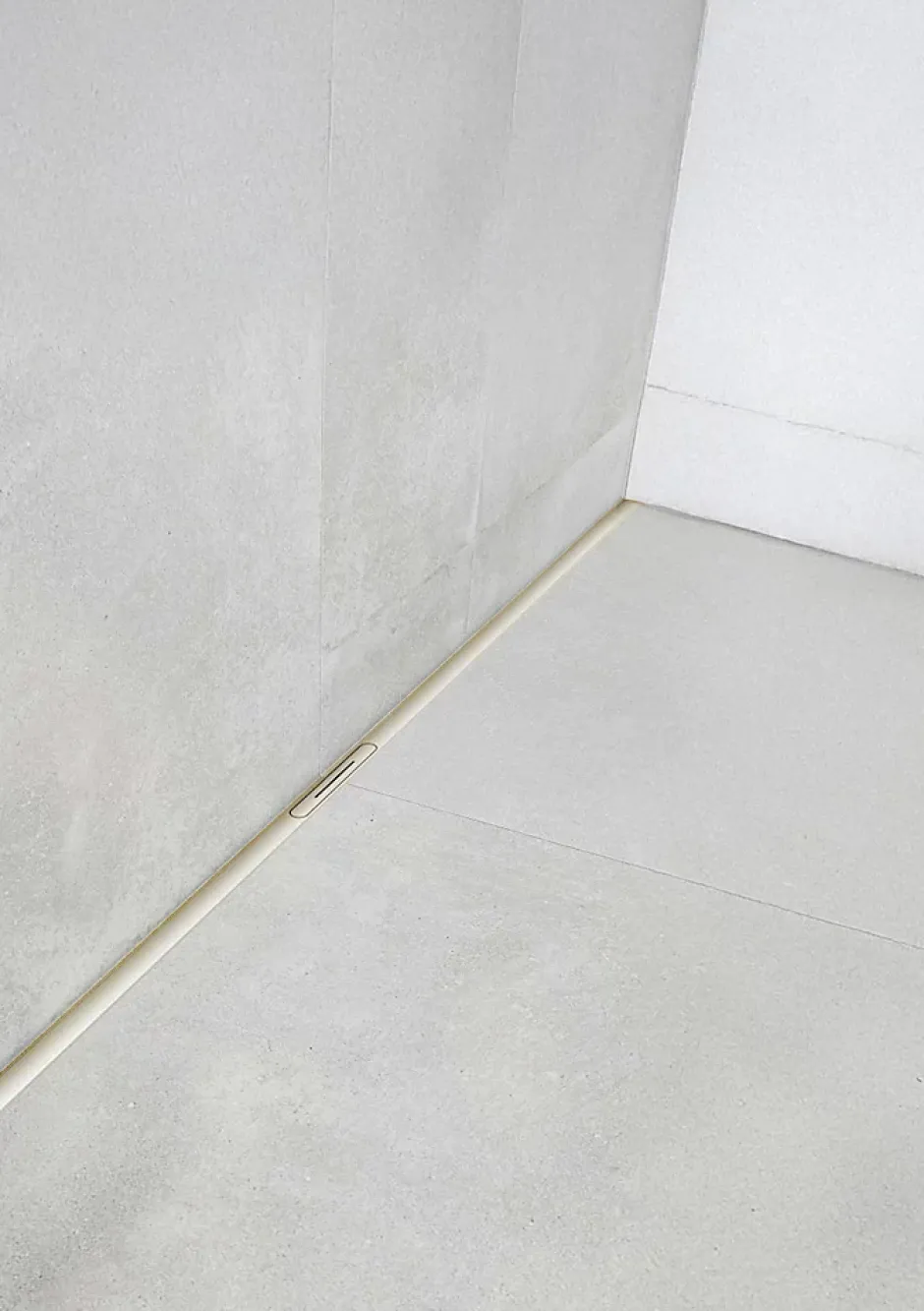 Jackon Receveur de douche à carreler 90 x 120 cm, caniveau doré,* Receveur De Douche