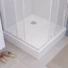 Receveur de douche à poser 90 x 90 cm, Dommel