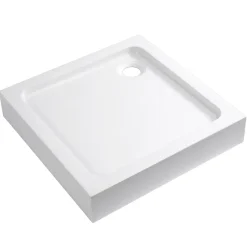 Receveur de douche à poser 80 x 80 cm, Dommel