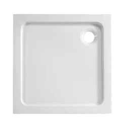 Receveur de douche à poser 80 x 80 cm, Dommel