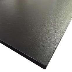 Laneri Receveur de douche SMC en fibre de verre effet pierre avec bonde inclus H. 2,6 cm 70 x 120 Noir