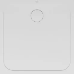 Villeroy & Boch Receveur de douche 80 x 80 cm en céramique, blanc, Slim* Receveur De Douche