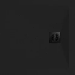 GoodHome Receveur de douche 90 x 90 cm, résine, noir, Douro* Receveur De Douche