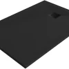 GoodHome Receveur de douche 90 x 140 cm, résine, noir, Douro* Receveur De Douche