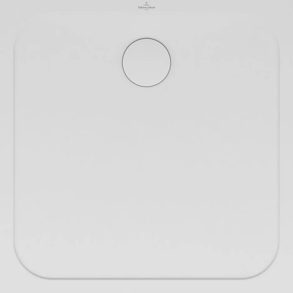 Villeroy & Boch Receveur de douche 90 x 90 cm en céramique, blanc, Slim* Receveur De Douche