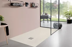 Villeroy & Boch Receveur de douche 80 x 160 cm en acrylique, crème texturé, Exklusive* Receveur De Douche